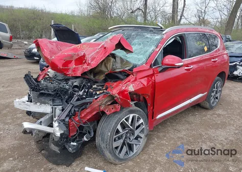 2023 Hyundai Santa Fe Calligraphy из США, поврежденный, VIN 5NMS5DAL4PH509920